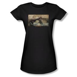 The Hobbit Desolation Of Smaug Shirt Juniors Epic Journey Black Tee T-Shirt The Hobbit Desolation Of Smaug Shirt Juniors Epic Journey Black Tee T-Shirt