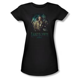 The Hobbit Desolation Of Smaug Shirt Juniors Protector Black Tee T-Shirt The Hobbit Desolation Of Smaug Shirt Juniors Protector Black Tee T-Shirt