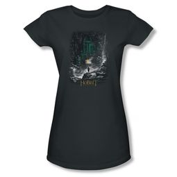 The Hobbit Desolation Of Smaug Shirt Juniors Second Thoughts Charcoal Tee T-Shirt