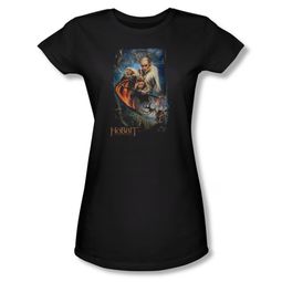 The Hobbit Desolation Of Smaug Shirt Juniors Thranduil's Realm Black Tee T-Shirt The Hobbit Desolation Of Smaug Shirt Juniors Thranduil's Realm Black Tee T-Shirt