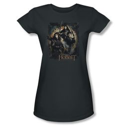 The Hobbit Desolation Of Smaug Shirt Juniors Weapons Drawn Charcoal Tee T-Shirt The Hobbit Desolation Of Smaug Shirt Juniors Weapons Drawn Charcoal Tee T-Shirt