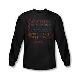 The Hobbit Desolation Of Smaug Shirt Keyhole Long Sleeve Black Tee T-Shirt The Hobbit Desolation Of Smaug Shirt Keyhole Long Sleeve Black Tee T-Shirt