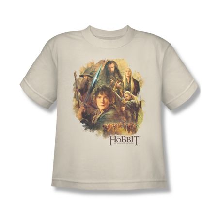The Hobbit Desolation Of Smaug Shirt Kids Collage Cream Youth Tee T-Shirt