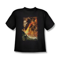 The Hobbit Desolation Of Smaug Shirt Kids Golden Chambers Black Youth Tee T-Shirt The Hobbit Desolation Of Smaug Shirt Kids Golden Chambers Black Youth Tee T-Shirt