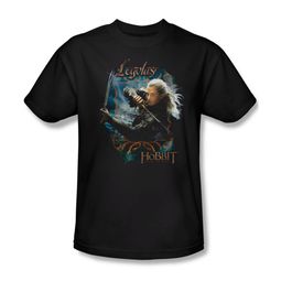 The Hobbit Desolation Of Smaug Shirt Knives Adult Black Tee T-Shirt The Hobbit Desolation Of Smaug Shirt Knives Adult Black Tee T-Shirt