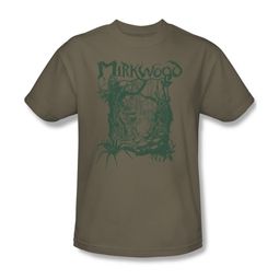The Hobbit Desolation Of Smaug Shirt Mirkwood Line Adult Safari Green Tee T-Shirt