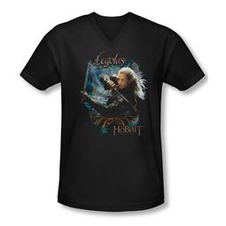 The Hobbit Desolation Of Smaug Shirt Slim Fit V Neck Knives Black Tee T-Shirt The Hobbit Desolation Of Smaug Shirt Slim Fit V Neck Knives Black Tee T-Shirt