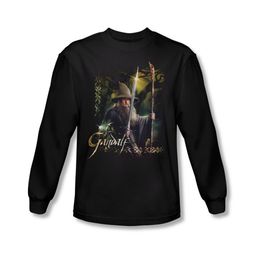 The Hobbit Desolation Of Smaug Shirt Sword And Staff Long Sleeve Black Tee T-Shirt The Hobbit Desolation Of Smaug Shirt Sword And Staff Long Sleeve Black Tee T-Shirt