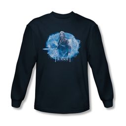 The Hobbit Desolation Of Smaug Shirt Tangled Web Long Sleeve Navy Tee T-Shirt The Hobbit Desolation Of Smaug Shirt Tangled Web Long Sleeve Navy Tee T-Shirt