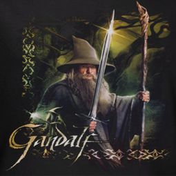 The Hobbit Desolation Of Smaug Sword And Staff Shirts
