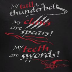 The Hobbit Desolation Of Smaug Tail Claws Teeth Shirts