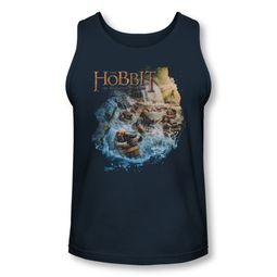 The Hobbit Desolation Of Smaug Tank Top Barreling Down Navy Tanktop The Hobbit Desolation Of Smaug Tank Top Barreling Down Navy Tanktop