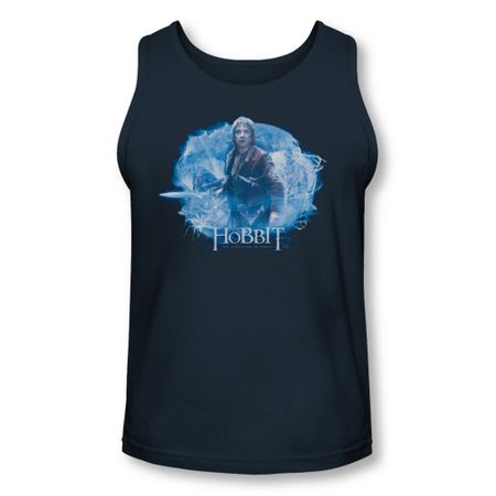 The Hobbit Desolation Of Smaug Tank Top Tangled Web Navy Tanktop