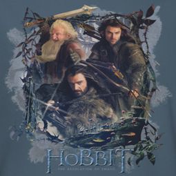 The Hobbit Desolation Of Smaug Three Dwarves Shirts