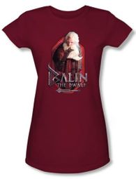 The Hobbit Juniors Shirt Movie Unexpected Journey Balin Cardinal Tee