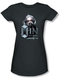 The Hobbit Juniors Shirt Movie Unexpected Journey Oin Charcoal Tee
