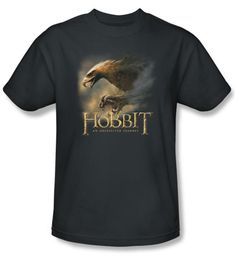 The Hobbit Kids Shirt Movie Unexpected Journey Eagle Charcoal Tee