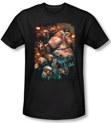 The Hobbit Kids Shirt Movie Unexpected Journey Goblin King Black Tee