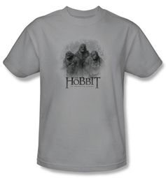 The Hobbit Shirt Movie Unexpected Journey 3 Trolls Silver Slim Fit Tee
