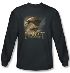 The Hobbit Shirt Movie Unexpected Journey Eagle Charcoal Long Sleeve