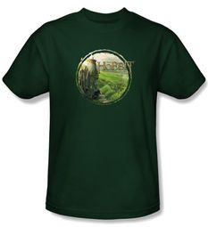 The Hobbit Shirt Movie Unexpected Journey Gandalfs Journey Adult Tee