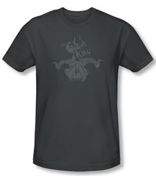 The Hobbit Shirt Movie Unexpected Journey Goblin Symbol Slim Fit Tee