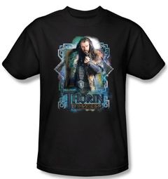The Hobbit Shirt Movie Unexpected Journey Thorin Oakenshield Adult Tee