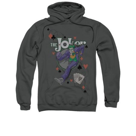 The Joker Hoodie Big Step Charcoal Sweatshirt Hoody