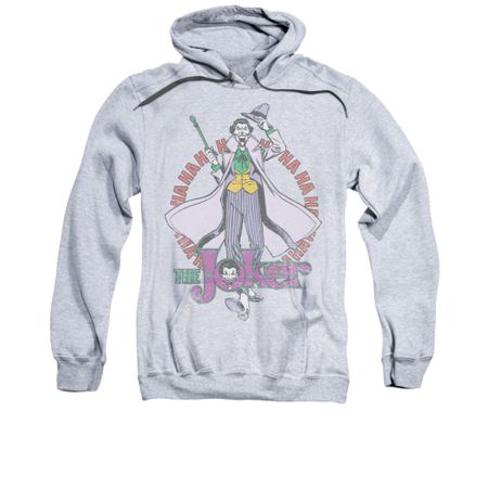 The Joker Hoodie Tux Athletic Heather Sweatshirt Hoody