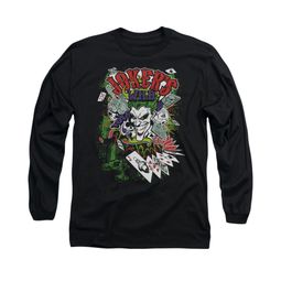 The Joker Shirt Jokers Wild Long Sleeve Black Tee T-Shirt The Joker Shirt Jokers Wild Long Sleeve Black Tee T-Shirt