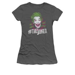 The Joker Shirt Juniors #Joker Charcoal T-Shirt The Joker Shirt Juniors #Joker Charcoal T-Shirt