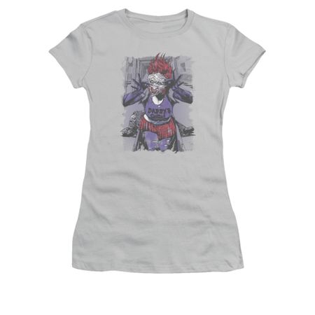 The Joker Shirt Juniors Jokers Daughter Silver T-Shirt