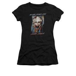 The Joker Shirt Juniors Laughs Longest Black T-Shirt The Joker Shirt Juniors Laughs Longest Black T-Shirt