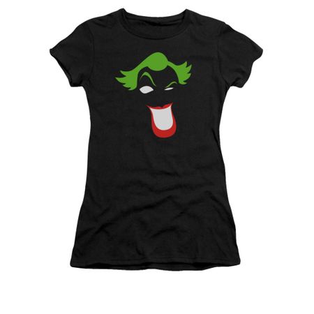 The Joker Shirt Juniors Simplified Black T-Shirt