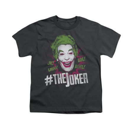 The Joker Shirt Kids #Joker Charcoal T-Shirt