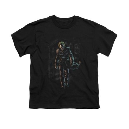 The Joker Shirt Kids Joker Leaving Black T-Shirt