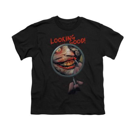 The Joker Shirt Kids Looking Good Black T-Shirt