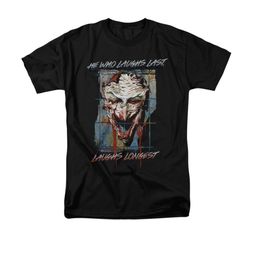 The Joker Shirt Laughs Longest Black T-Shirt The Joker Shirt Laughs Longest Black T-Shirt