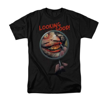 The Joker Shirt Looking Good Black T-Shirt