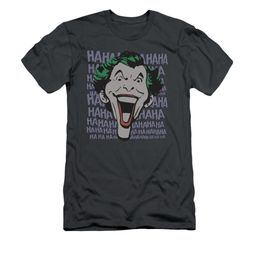 The Joker Shirt Slim Fit HA HA HAAA Charcoal T-Shirt The Joker Shirt Slim Fit HA HA HAAA Charcoal T-Shirt