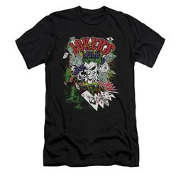 The Joker Shirt Slim Fit Jokers Wild Black T-Shirt The Joker Shirt Slim Fit Jokers Wild Black T-Shirt