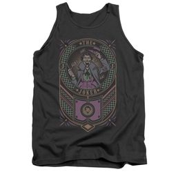The Joker Shirt Tank Top Checkered Charcoal Tanktop The Joker Shirt Tank Top Checkered Charcoal Tanktop