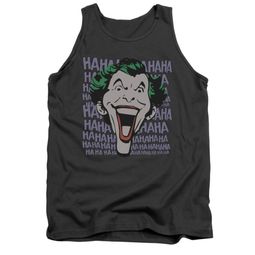 The Joker Shirt Tank Top HA HA HAAA Charcoal Tanktop The Joker Shirt Tank Top HA HA HAAA Charcoal Tanktop