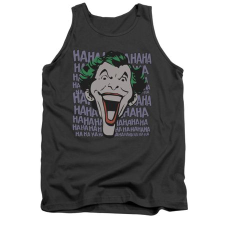 The Joker Shirt Tank Top HA HA HAAA Charcoal Tanktop