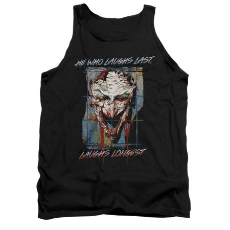 The Joker Shirt Tank Top Laughs Longest Black Tanktop