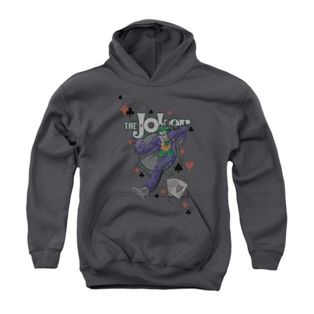 The Joker Youth Hoodie Big Step Charcoal Kids Hoody