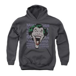 The Joker Youth Hoodie HA HA HAAA Charcoal Kids Hoody The Joker Youth Hoodie HA HA HAAA Charcoal Kids Hoody