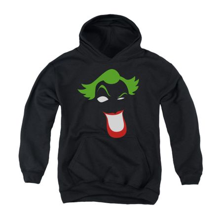 The Joker Youth Hoodie Simplified Black Kids Hoody