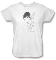 The L Word Ladies Shirt Looking Shane Today White T-Shirt Tee
