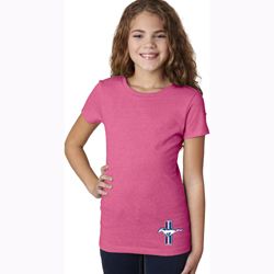 The Legend Lives Crest Bottom Print Kids Shirts